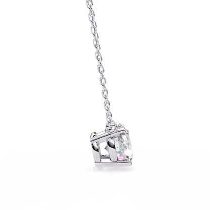 Belgravia Oval Solitaire Pendant