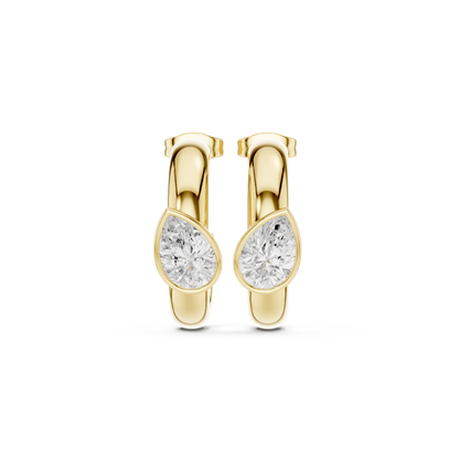 Golden Amore Diamond Earrings