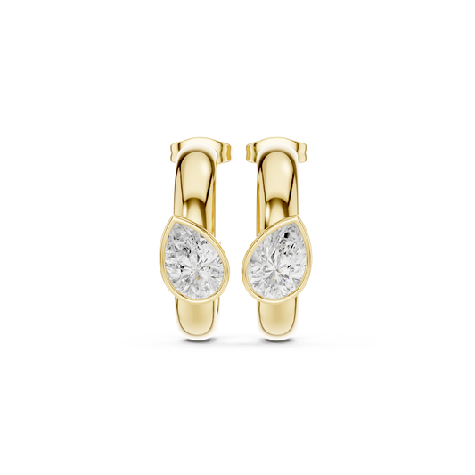 Golden Amore Diamond Earrings