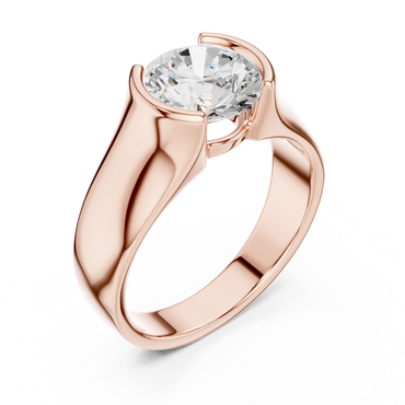 Sceptre Solitaire Ring for Men