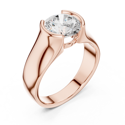 Sceptre Solitaire Ring for Men
