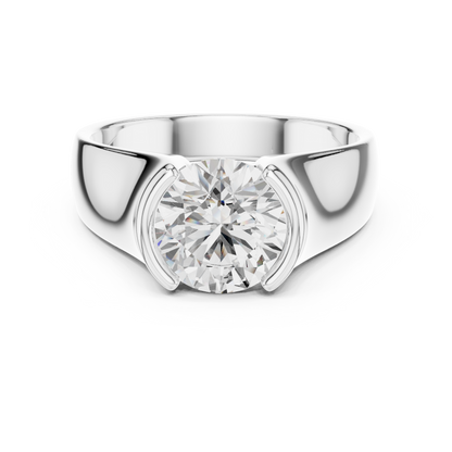 Sceptre Solitaire Ring for Men
