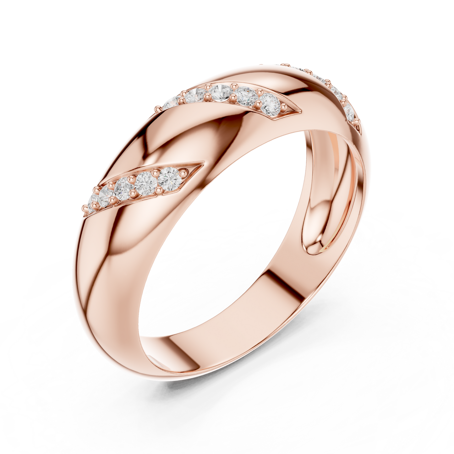 Twilight Luna Diamond Ring