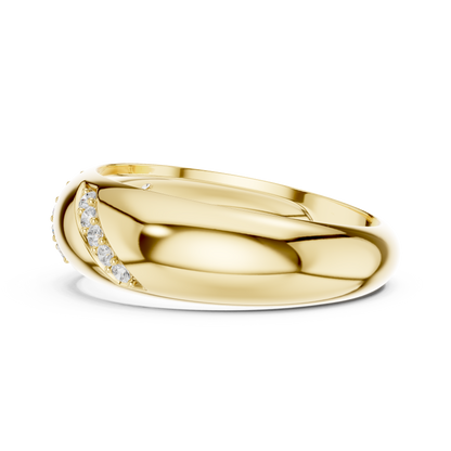 Coronet Diamond Ring for Men