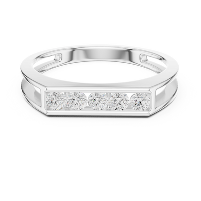 Cavalier Diamond Ring for Men
