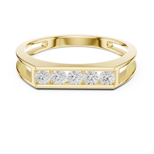 Cavalier Diamond Ring for Men