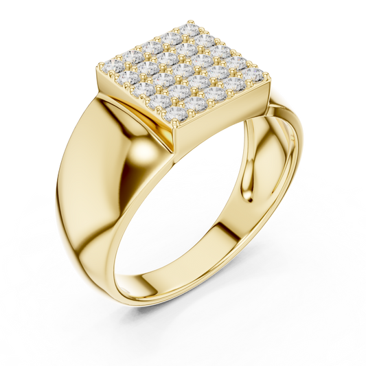 Kronos Diamond Ring for Men