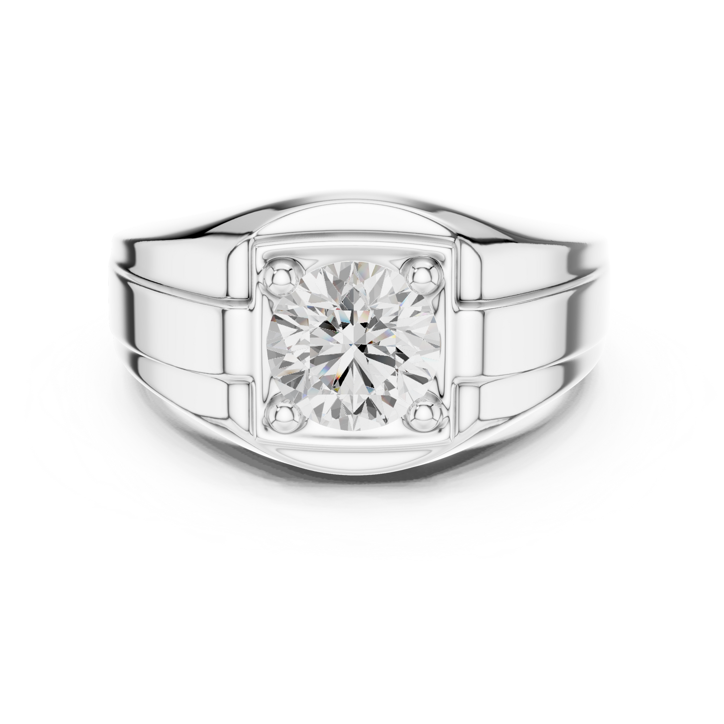 Talon Solitaire Ring for Men
