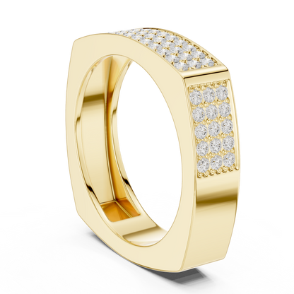 Bastion Diamond Ring for Men