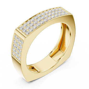 Bastion Diamond Ring for Men