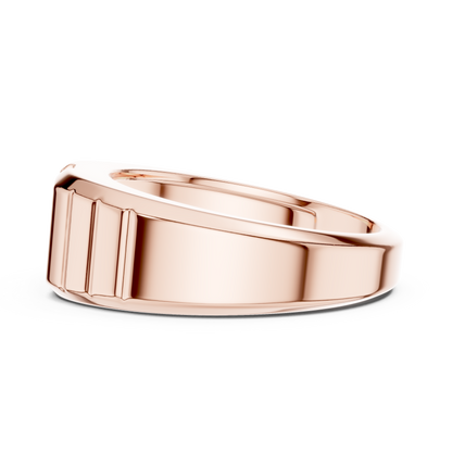 Elan Solitaire Diamond Ring for Men