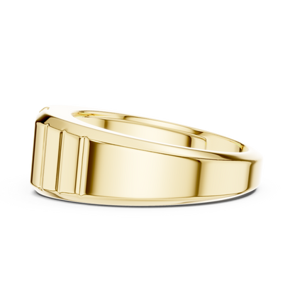 Elan Solitaire Diamond Ring for Men