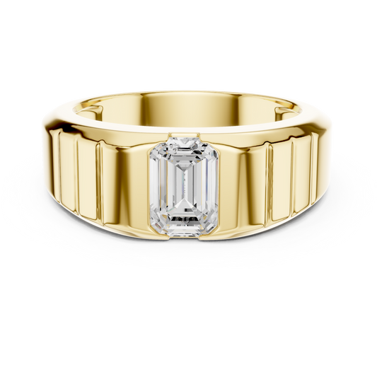 Elan Solitaire Diamond Ring for Men
