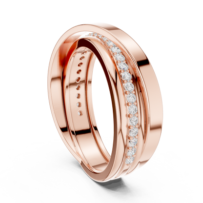 Brim Diamond Ring for Men