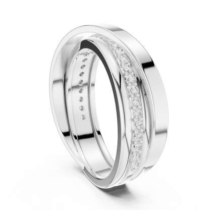 Brim Diamond Ring for Men