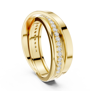 Brim Diamond Ring for Men