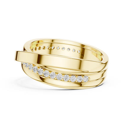 Brim Diamond Ring for Men