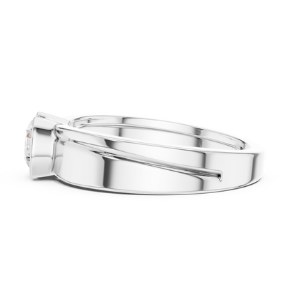 Zephyr Solitaire Diamond Ring for Men
