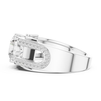 Arvandor Solitaire Ring for Men
