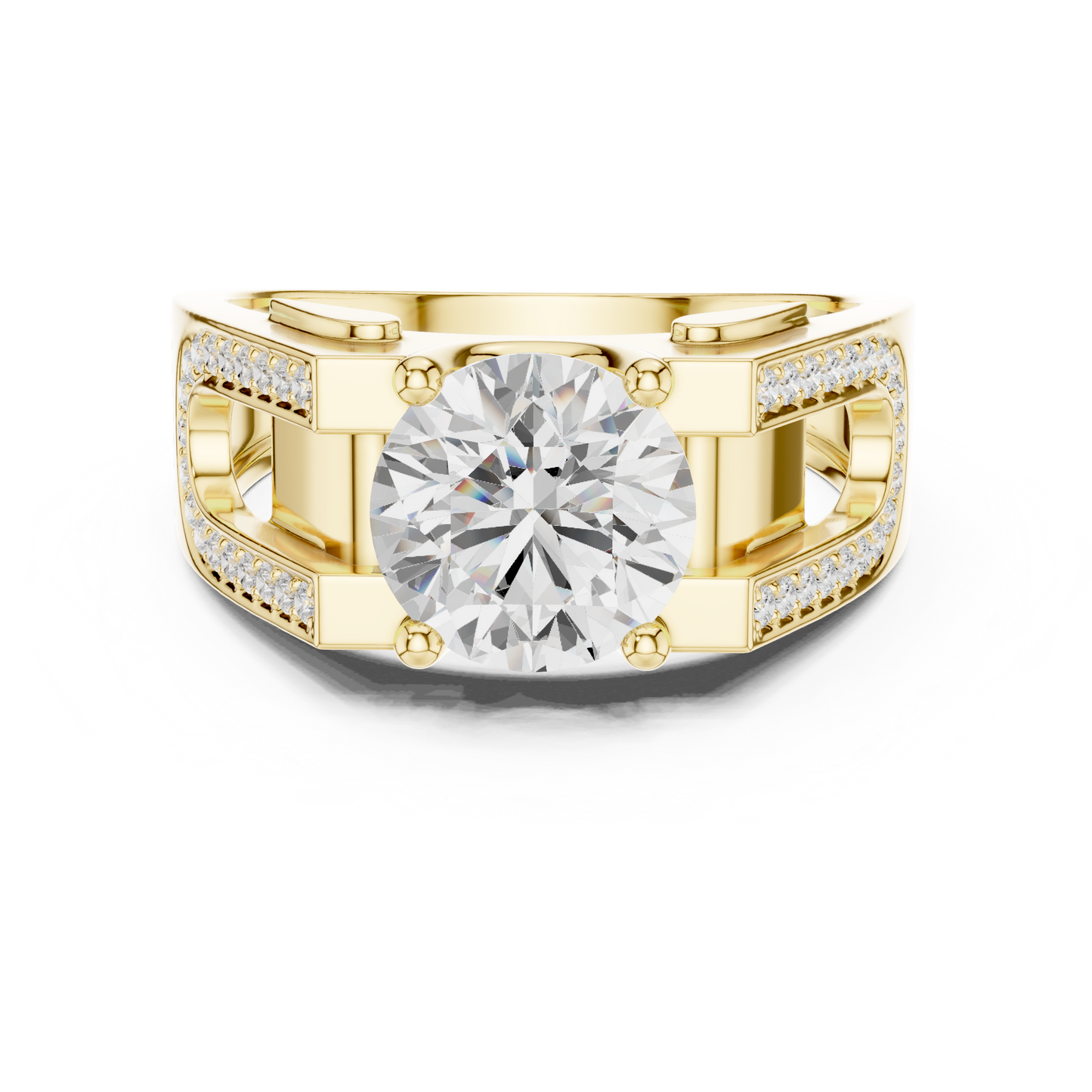 Arvandor Solitaire Ring for Men