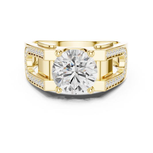 Arvandor Solitaire Ring for Men