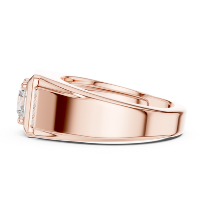 Caledor Solitaire Diamond Ring for Men
