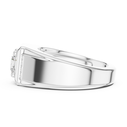 Caledor Solitaire Diamond Ring for Men