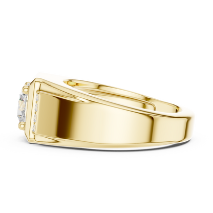Caledor Solitaire Diamond Ring for Men