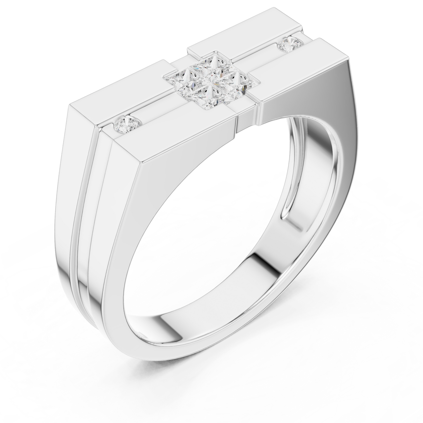 Cassiar Diamond Ring for Men