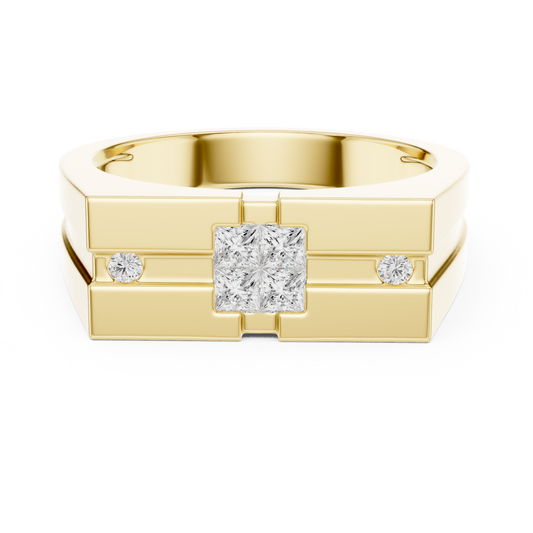Cassiar Diamond Ring for Men