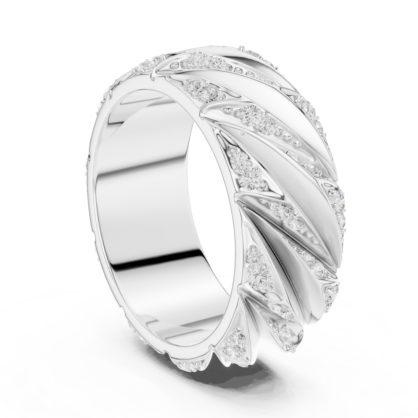 Noir Luxe Diamond Ring for Men