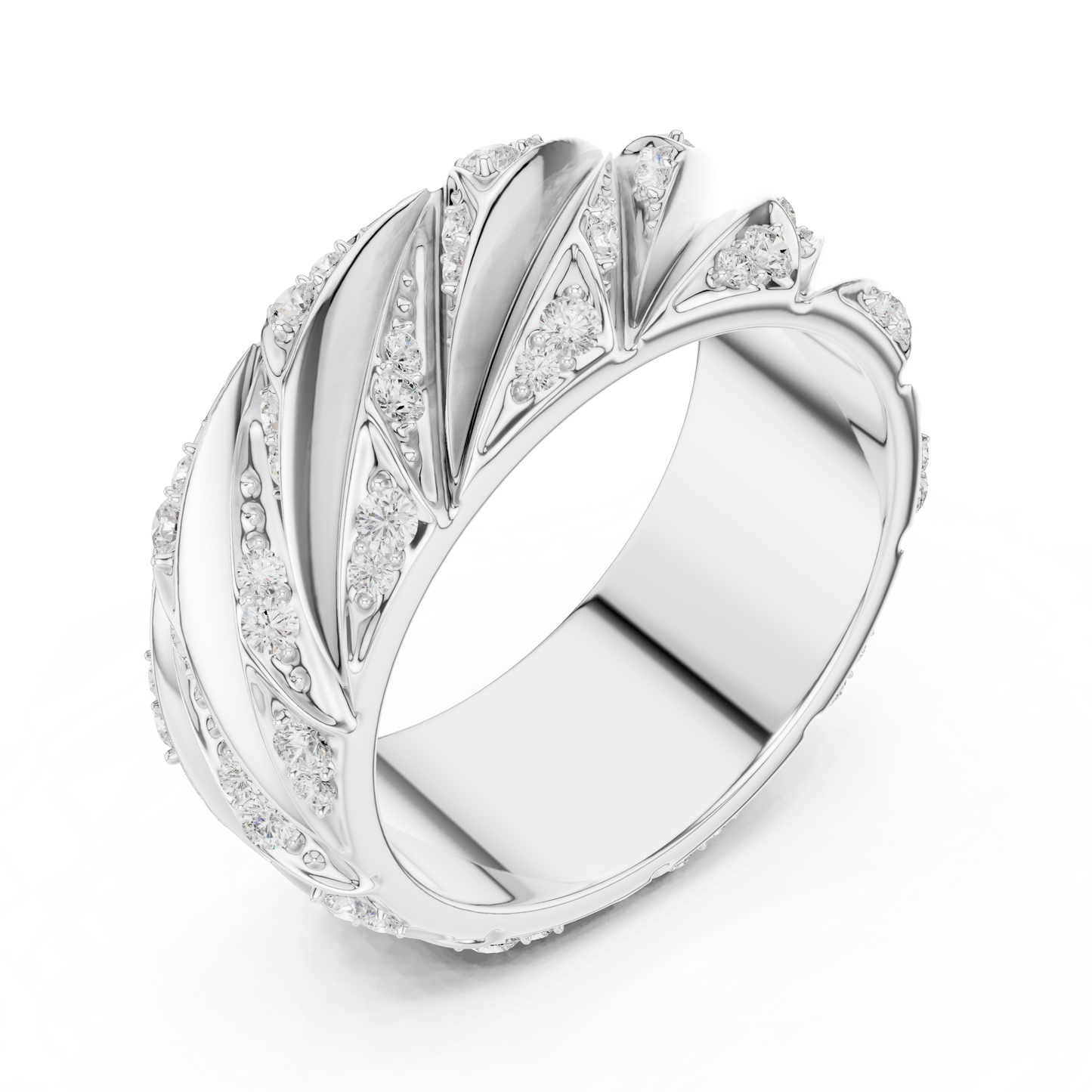 Noir Luxe Diamond Ring for Men