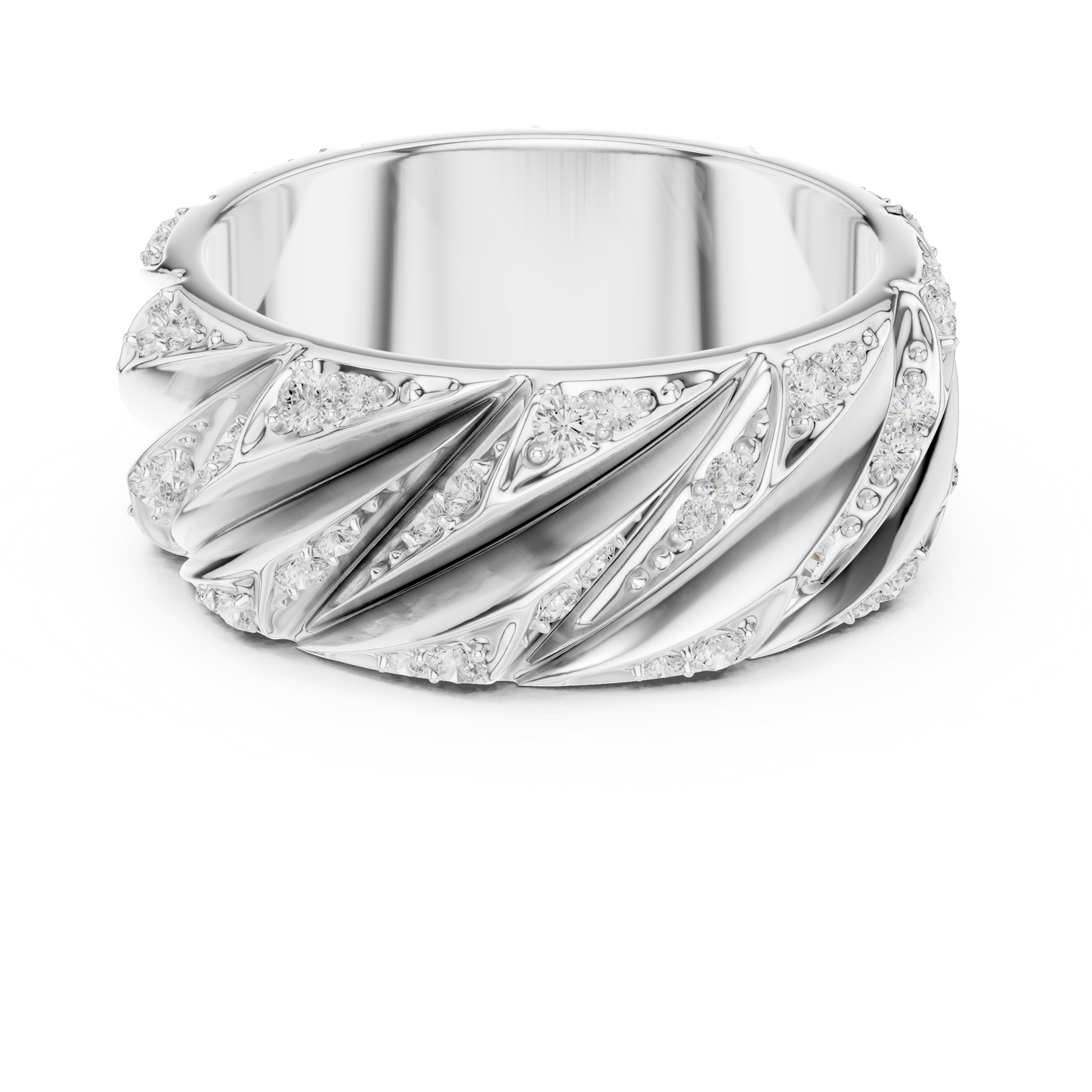Noir Luxe Diamond Ring for Men