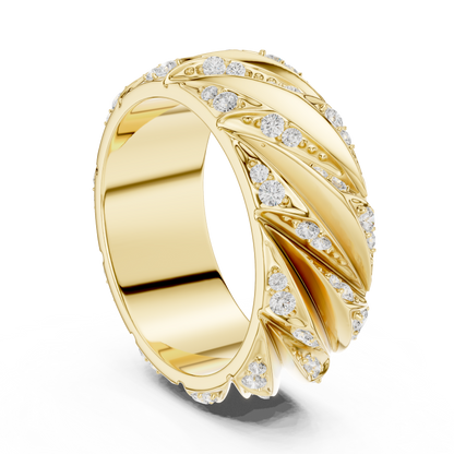 Noir Luxe Diamond Ring for Men