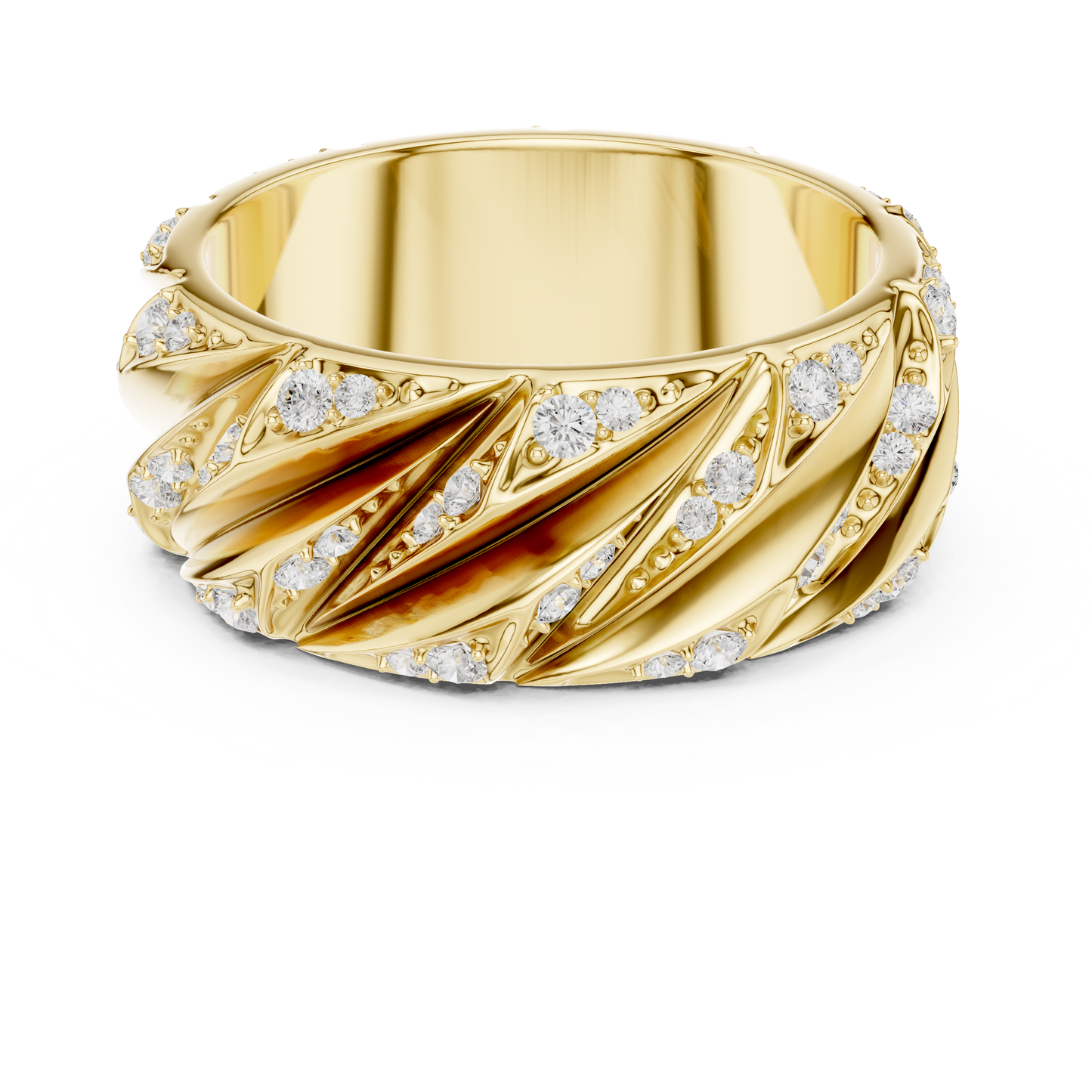 Noir Luxe Diamond Ring for Men