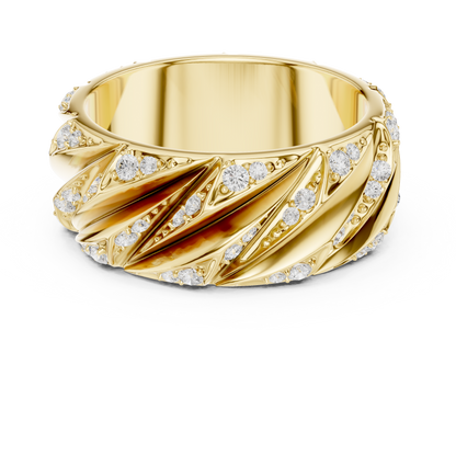 Noir Luxe Diamond Ring for Men