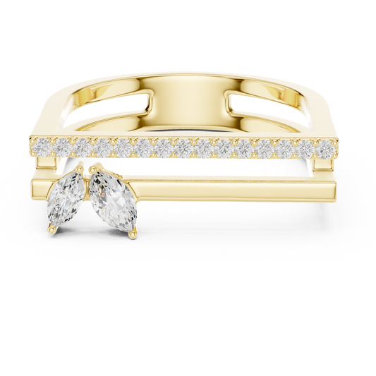 Auryn Crest Diamond Ring