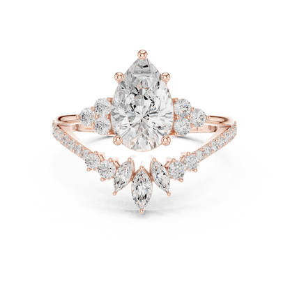 Crystal Pact Diamond Ring