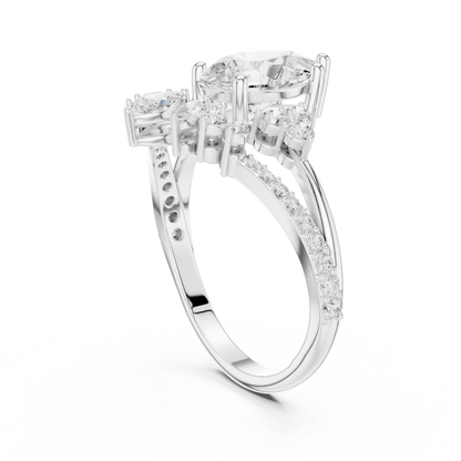 Crystal Pact Diamond Ring