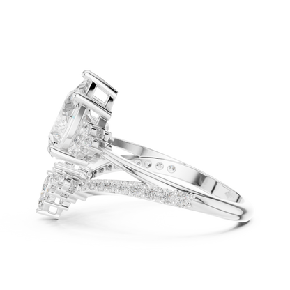 Crystal Pact Diamond Ring