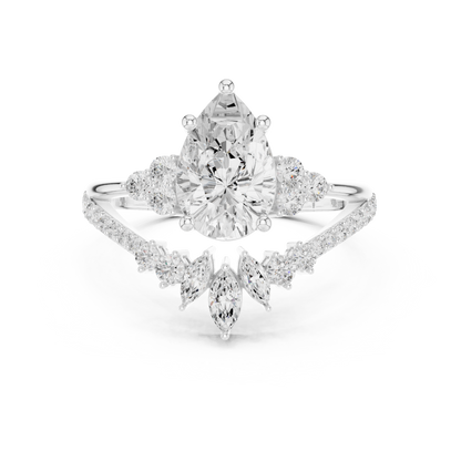 Crystal Pact Diamond Ring