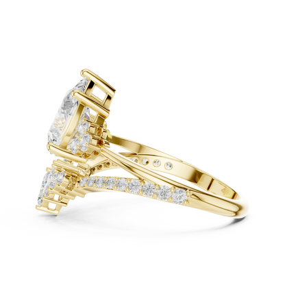 Crystal Pact Diamond Ring