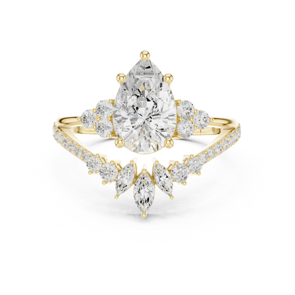 Crystal Pact Diamond Ring