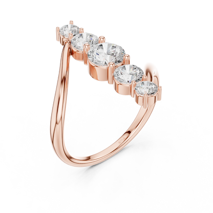 Velvet Circle Diamond Ring