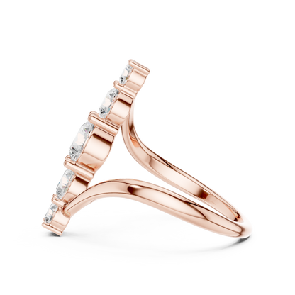 Velvet Circle Diamond Ring