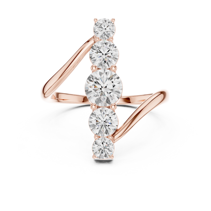 Velvet Circle Diamond Ring