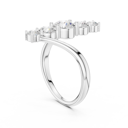 Velvet Circle Diamond Ring