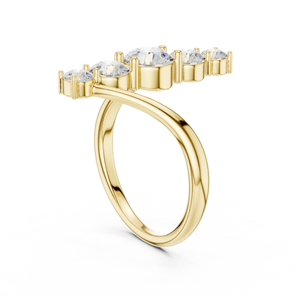 Velvet Circle Diamond Ring