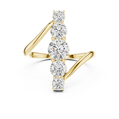 Velvet Circle Diamond Ring