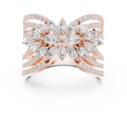 Crown Jewel Diamond Ring
